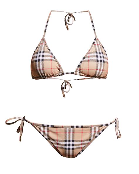 used burberry womens lingerie|burberry cobb triangle bikini.